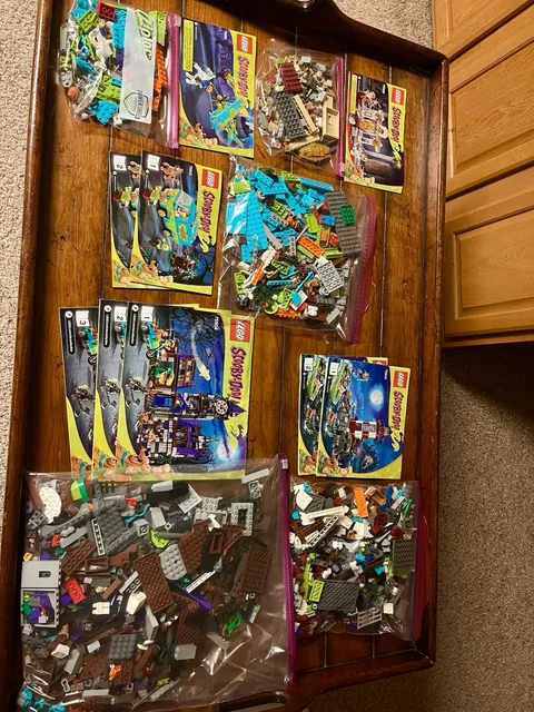 Full LEGO Scooby-Doo retired collection verified 100% complete with instructions