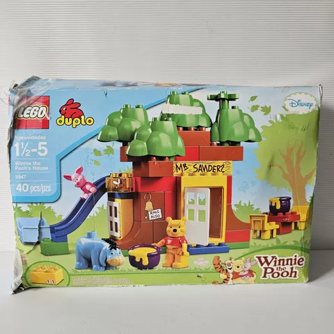 Disney LEGO DUPLO Winnie The Pooh House Playset 5947 RARE 2011 MISSING 1 PIECE