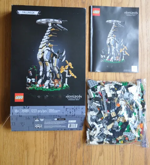 LEGO Horizon Forbidden West Tallneck (76989) RETIRED 100% Complete wBox & Manual