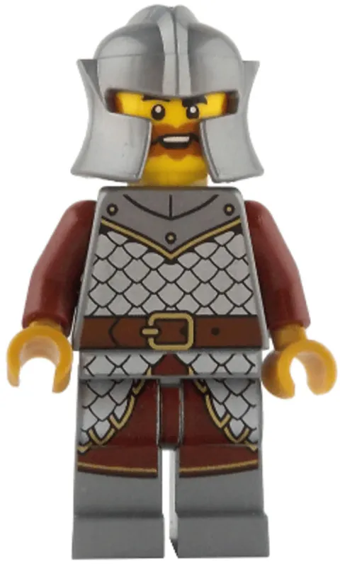 LEGO Castle Minifigure Griffin Knight Male From Set 21358 Idea232