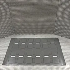 Lego Dark Bluish Gray Brick Modified 16 x 16 (69958) 6 Pack & Slopes & Tiles