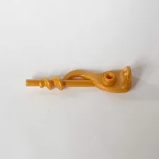 LEGO Pearl Gold Serpentine Snake Staff Ninjago Accessory Replacement Piece