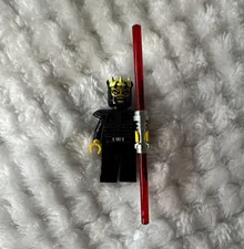 LEGO Star Wars Savage Opress Minifigure - sw0316 w/ Double-Bladed Red Lightsaber
