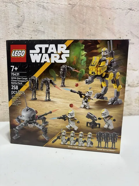 LEGO Star Wars 75431 327th Star Corps Clone Troopers Battle Pack New Sealed