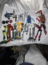 LEGO Bionicle Parts Lot Mixed Figures Vahki Visorak For Parts MOC Bulk Used
