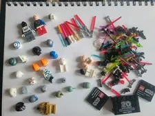 LEGO Star Wars Minifigure Lot Rare Items Accessories 