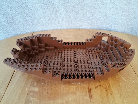 LEGO Pirates LOT: Boat Bow 12 x 16, Stern 14 x 16, Middle 8 x 16, EUC