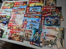 29 Lego INSTRUCTION MANUALS ONLY Lot NINJAGO Movie Spinjitzu Legacy Etc