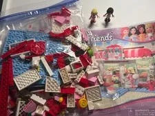 LEGO Friends - City Park Cafe (3061) - 100% Complete - No Box or Manual - Used