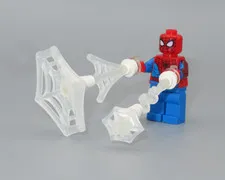 LEGO New  Spiderman Spider-man with webs minifigure 76175