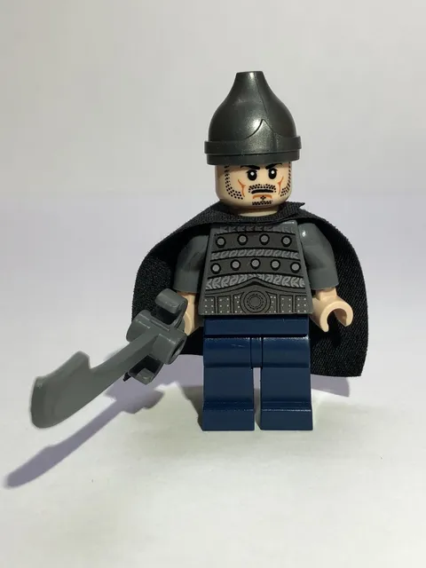 LEGO Minifigure Prince of Persia Gool - Scimitar Hassansin pop015 + Sword & Cape