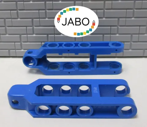(B8/2) LEGO TECHNIC 2x 2738 Axle Wishbone Blue 8880 8865