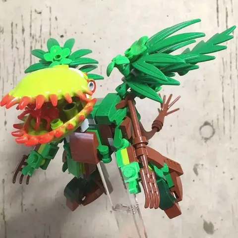 LEGO Custom Build Carnivorous Plant Dragon Monster MOC Japan