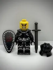 LEGO Minifigure CMF Series 7 EVIL KNIGHT 8831 100% Complete with Sword & Shield
