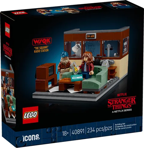 LEGO 40891 Stranger Things WSQK Radio Station NEW SEALED