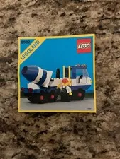 Vintage Lego Legoland #6682 Cement Mixer (1985) Instructions Only