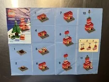 2010 LEGO 40009 Manual Booklet Used Condition