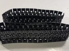 59x Black Lego Technic Tread Links - 57518 - Mindstorms Robots Tanks Excavators