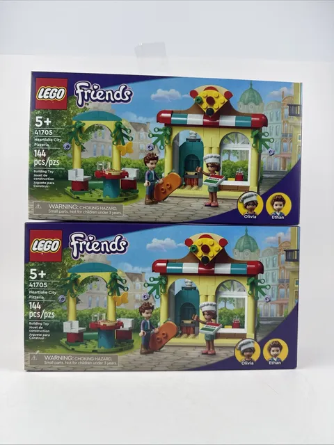 LEGO Friends Heartlake City Pizzeria 41705 144 pcs  NEW SEALED 2 Copies!