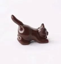  LEGO Animal Cat Crouching Brown Dark  9348 40056
