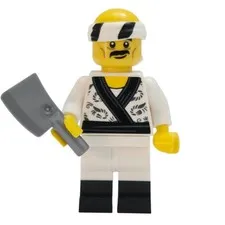Lego Ninjago Sushi Chef The LEGO Ninjago Movie Collectible Figures w/ Cleaver
