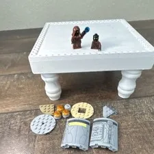LEGO Star Wars Jawa w/ Gold Badge Mini-figures and Escape Pod Pieces Incomplete