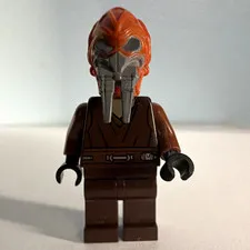 LEGO PLO Koon Dark Brown Robe, Dark Tan Shirt Minifigure 75045
