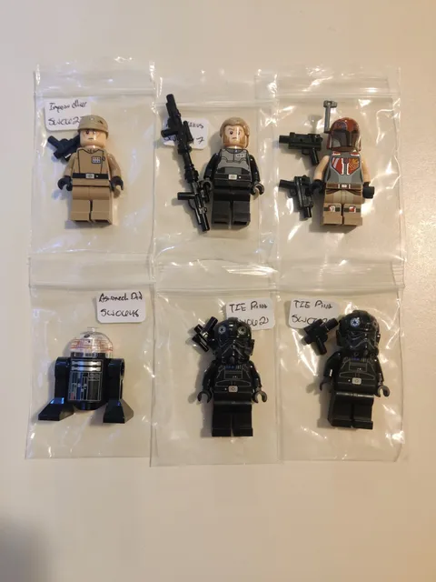 LEGO Star Wars 75106 Minifigure Lot - Sabine w/Helmet, Kallus, Imperials, etc.