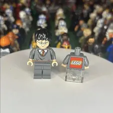 Lego Harry Potter Minifigure Lego Logo on Back 2004 Non Keychain Version RARE