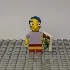 LEGO Simpsons Series 1 MILHOUSE VAN HOUTEN Minifigure 71005 Genuine Complete