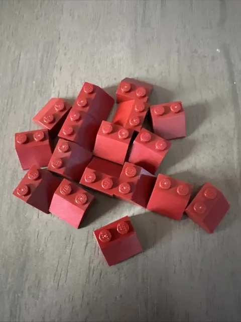 LEGO 3039 Dark Red 45 2 x 2 - 17 Pieces
