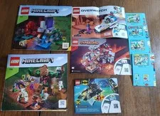 lego manuals instruction booklets lot