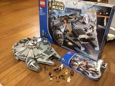 LEGO Star Wars Millennium Falcon (Redesign), Blue Box 4504 Comp W/Manual & Box