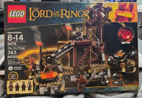 LEGO The Lord of the Rings: The Orc Forge (9476) 100% Complete