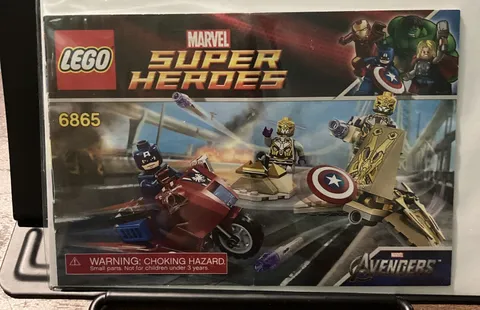 LEGO Marvel Instructions Lot - See description and pics for list of sets