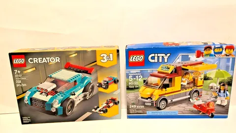 LEGO City 60150 Pizza Van + LEGO Creator 31127 3 in 1 Street Racer - Sealed Sets