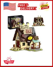 Gravity House Building Sets, Lego ilə uyğun Mystery Falls Oyuncaqlar...