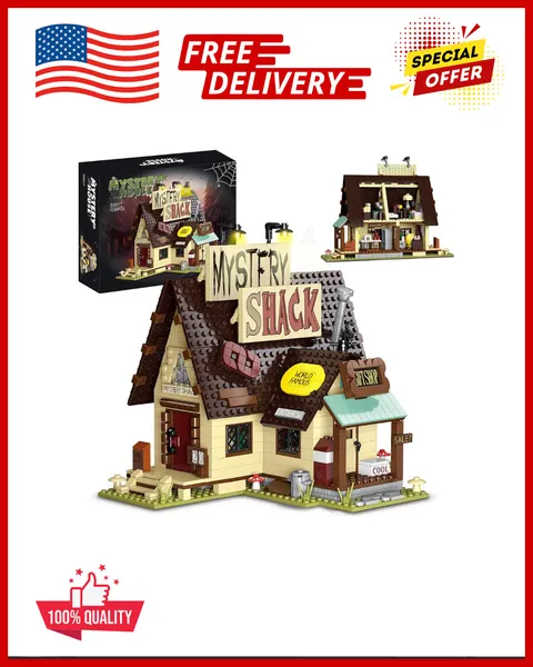 Gravity House Building Sets, Lego ilə uyğun Mystery Falls Oyuncaqlar...