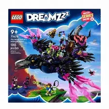 NEW LEGO DREAMZzz The Never Witch’s Midnight Raven Building Set (1,203 pieces)