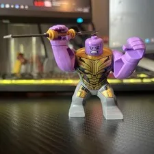 LEGO Thanos Large Figure Minifig sh0896 Marvel 76323 Set Exclusive