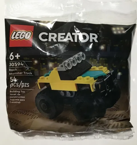 LEGO CREATOR: Rock Monster Truck (30594) 54 Pieces Ages 6+  NEW