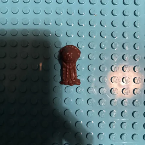 LEGO STAR WARS - Minifig, Headgear Hair Long and Top Braided - Brown