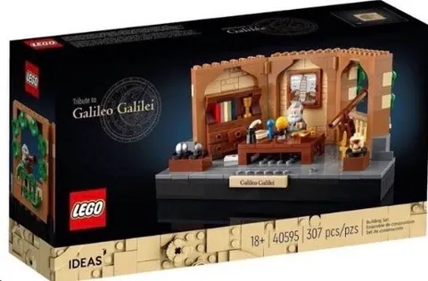 Used Lego Ideas Tribute to Galileo Galilei 40595 GWP