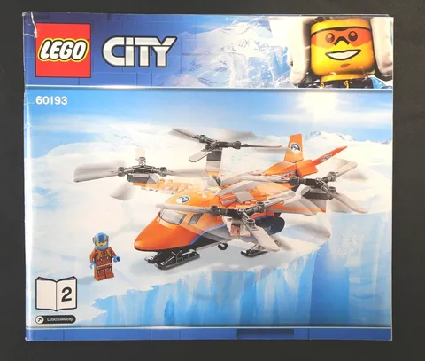 Lego CITY INSTRUCTION GUIDE Manual 60193 Book 2