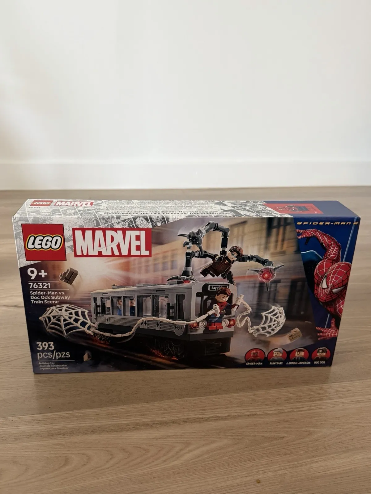LEGO Marvel 76321 Spider-Man vs Doc Ock Subway Train 393pc 9+ Box