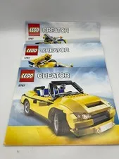 Lego Creator 3 in 1 Cool Cruiser All 3 Instruction Manuals Only