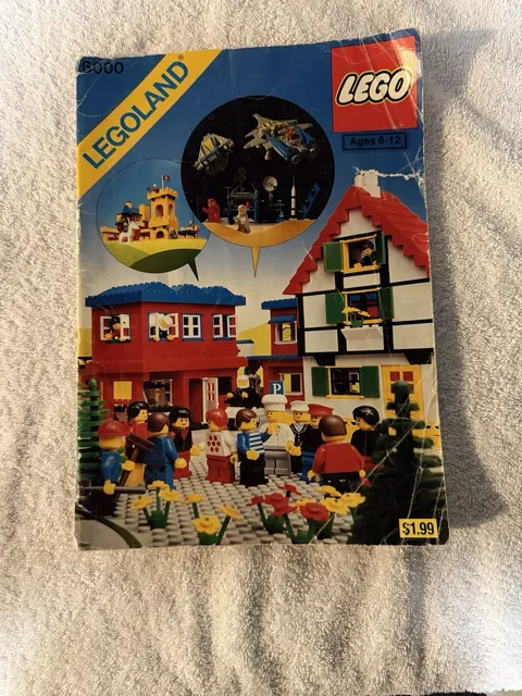 Lego Legoland Magazine Idea Book 6000 Vintage 1980 82 Pages