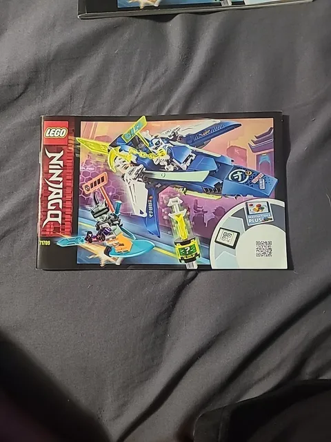 Lego Ninjago 71709 Blue Velocity Racer Instruction Manual BOOKLET ONLY