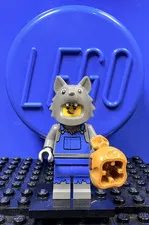 LEGO Minifigure Col23-8 Series 23 Wolf Costume 71034 w/Booklet NEW