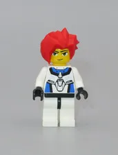 LEGO HA YA TO red hair Exo Force minifigure 7713 7709 7705